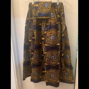 African skirts, one size fit all